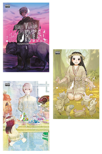 Pack Uma Vida Imortal (To Your Eternity) - Vols.1 ao 3