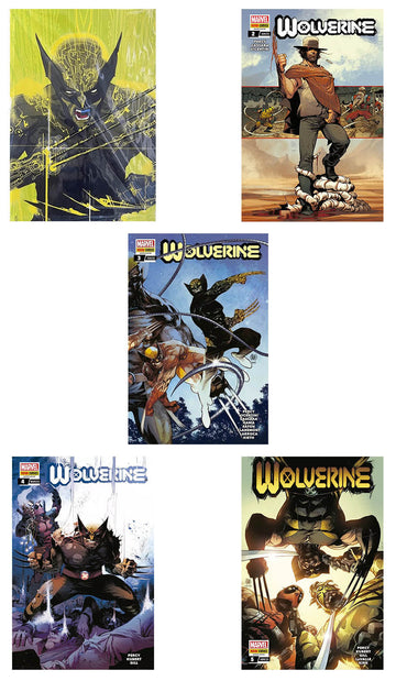 Pack Wolverine (2022) - Vols.01 ao 05