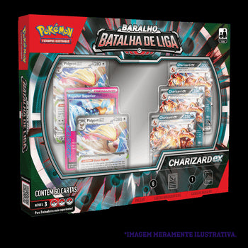 Pokémon - Baralho Batalha de Liga - Charizard ex