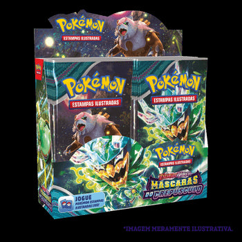 Pokémon - Máscaras do Crepúsculo - Caixa de Booster