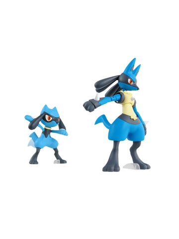 Pokemon - Model Kit - Riolu & Lucario