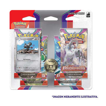 Pokémon Blister Quádruplo - Evoluções em Paldea - Varoom