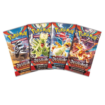 Pokémon Booster Unitário - Escarlate e Violeta Obsidiana em Chamas