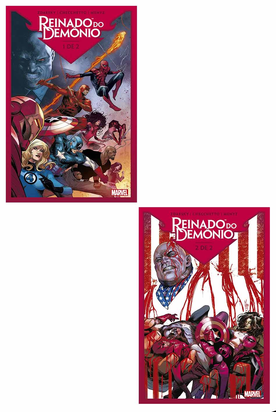 Pack Reinado do Demônio - Vols.01 e 02 (Obra Completa)