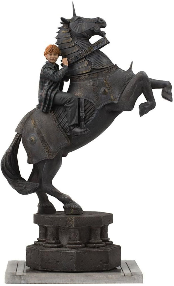 Ron Weasley at the Wizard Chess Deluxe - Harry Potter - Art Scale 1/10 - Iron Studios