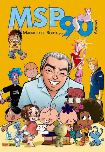 Msp 90 - Mauricio de Souza por 90 artistas - Capa Cartão