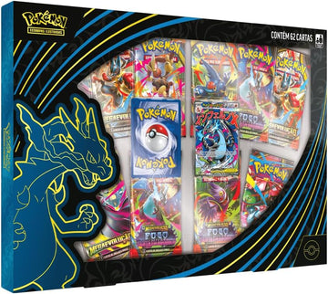 Pokémon TCG - Coleção Mega Charizard X EX - Carta Laminada Promocional