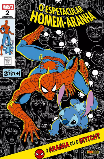 O Espetacular Homem-Aranha (2025) - Vol.02 - Capa Variante Stitch