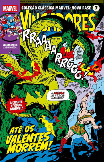 Coleção Clássica Marvel - Nova Fase Vol.07 - Os Vingadores 08 - Até Os Valentes Morrem