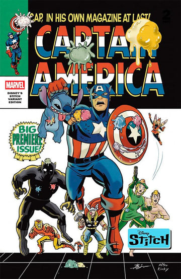 Avante, Vingadores (2022)  - Vol.20/38 - Capa Variante Stitch