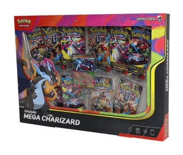 Pokémon TCG - Coleção Mega Charizard X EX