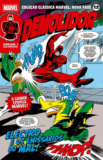 Coleção Clássica Marvel - Nova Fase - Vol.12 - Demolidor 7 - Electro e os Emissários do Mal