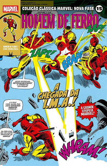 Coleção Clássica Marvel - Nova Fase - Vol.15 - Homem de Ferro - Vol.08
