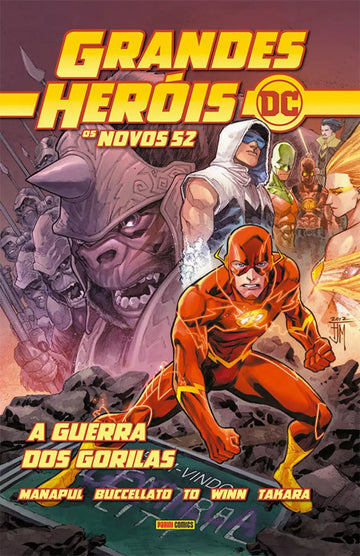 Grandes Heróis DC - Os Novos 52 Vol. 28 - Flash: A Guerra Dos Gorilas
