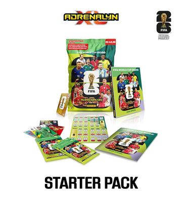 FIFA WORLD CUP 2026 - ADRENALYN XL - Trading Cards STARTER PACK