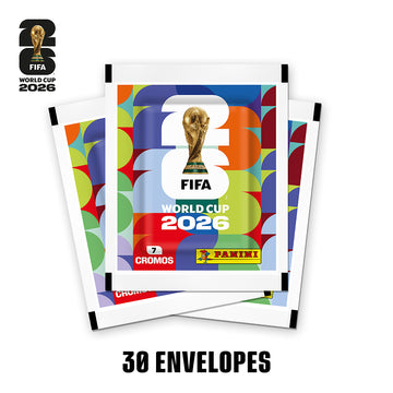 30 Envelopes c/ 7 Figurinhas - Copa do Mundo 2026 - FIFA WORLD CUP 2026