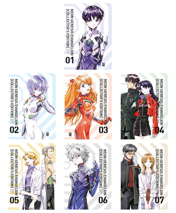 Pack Neon Genesis Evangelion - Collector's Edition - Vols. 01 ao 07