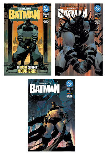 Pack Absolute Batman - Vols. 01 ao 03