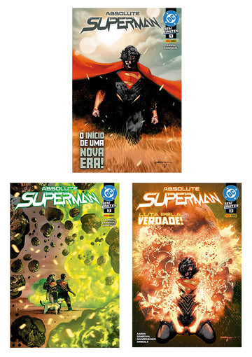 Pack Absolute Superman - Vols. 01 ao 03