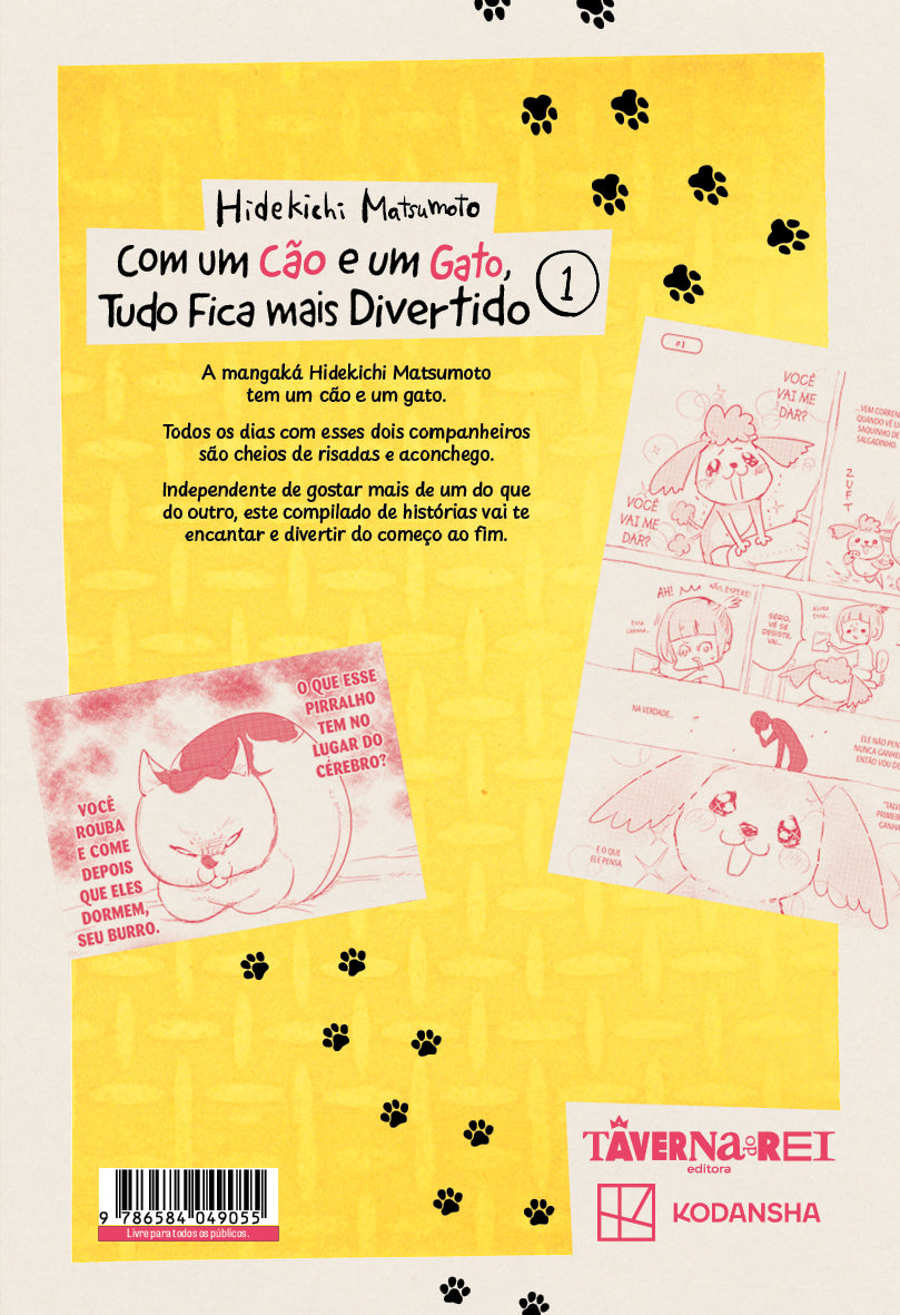 Com Um Cão e Um Gato, Tudo Fica Mais Divertido Vol.01