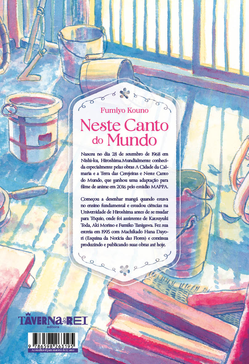 [PRÉ-VENDA] Neste Canto do Mundo - Fumiyo Kouno