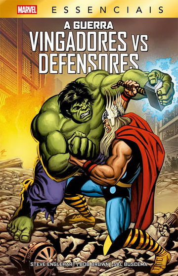 A Guerra Vingadores Vs Defensores - (Marvel Essenciais)