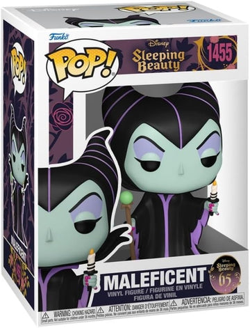 Funko Pop - Disney - A Bela Adormecida 65 anos - Malevola com Vela