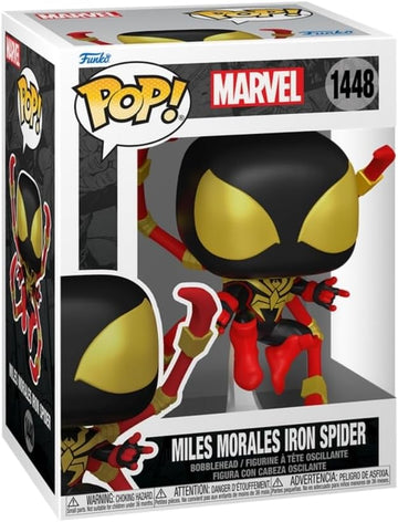Funko Pop - Marvel HQ Homem-Aranha - Miles Homem-Aranha de Ferro