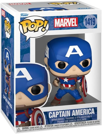 Funko Pop - Marvel Classicos- Capitao America