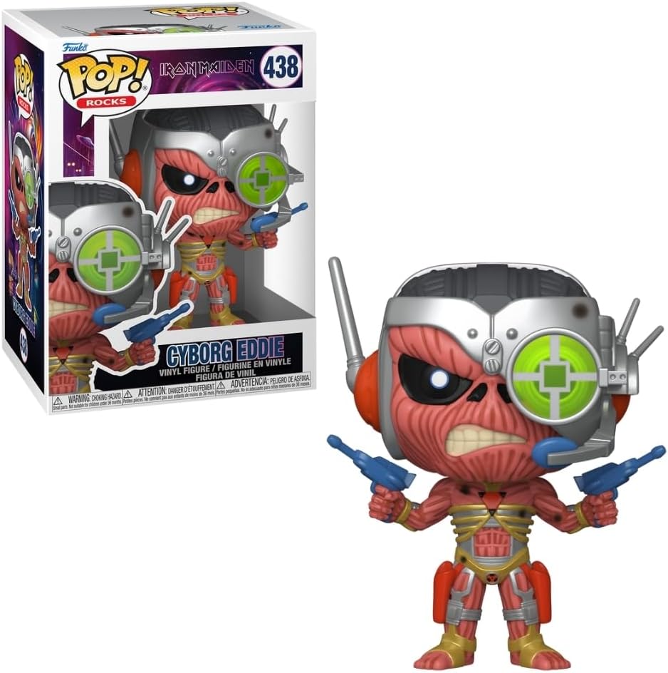 Funko Pop - Rocks Iron Maiden - Cyborg Eddie