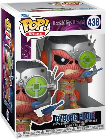 Funko Pop - Rocks Iron Maiden - Cyborg Eddie