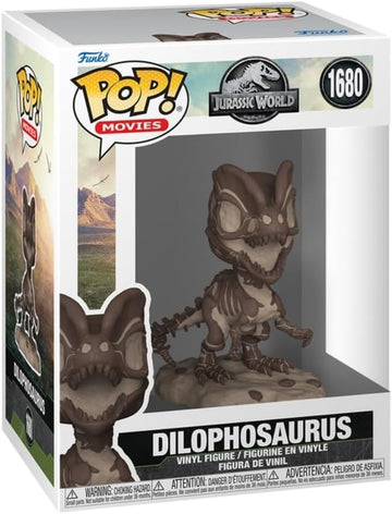 Funko Pop - Jurassic Park - Fossil do Dilophosaurus