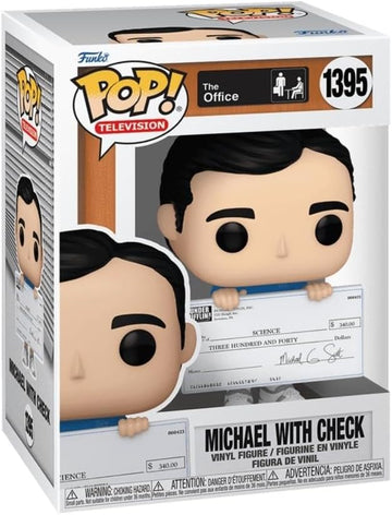 Funko Pop - The Office - Michael com Cheque