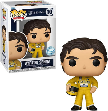 Boneco Funko Pop Racing Lotus - Ayrton Senna