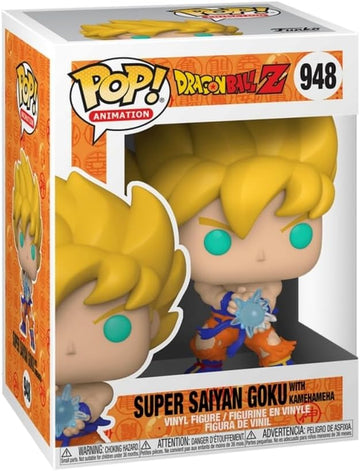 Funko Pop - Dragon Ball Z - Goku Super Saiyan com Kamehameha