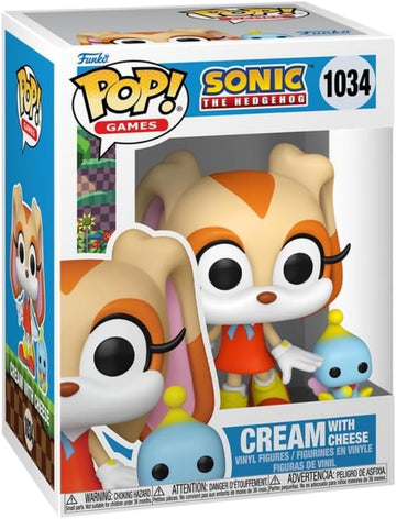 Funko Pop - Buddy Sonic The Hedgehog - Cream e Cheese