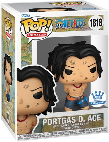 Funko Pop - One Piece Marineford - Ace na Execucao
