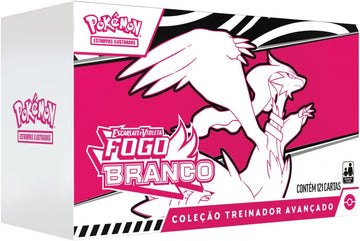 Pokémon Box Treinador Avançado - Escarlate e Violeta - Fogo Branco
