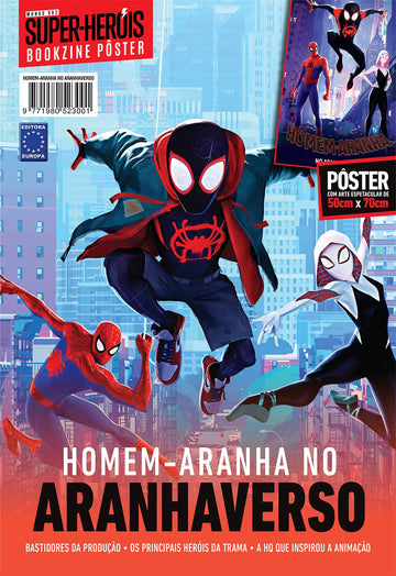 Homem Aranha no Aranhaverso - Superpôster Mundo dos Super-Heróis