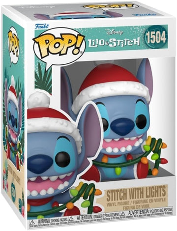 Funko Pop - Disney Lilo Stitch - Stitch Com Pisca-Pisca