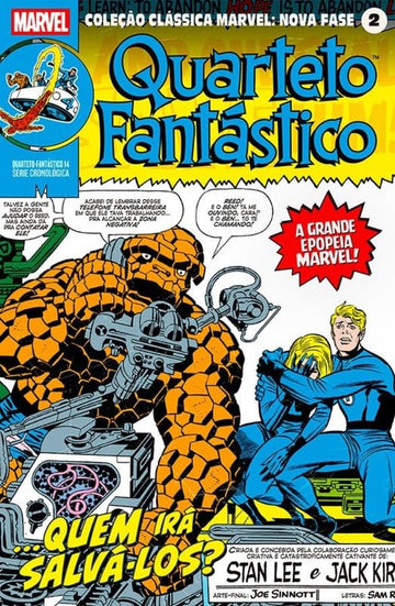 Coleção Clássica Marvel - Nova Fase - Vol.02 - Quarteto Fantástico - Vol.14