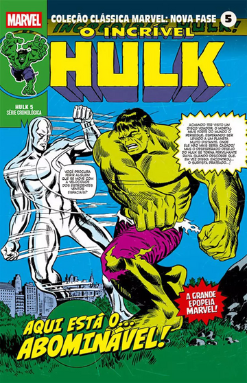 Coleção Clássica Marvel - Nova Fase Vol.05 - Hulk 5 - Aqui Está O... Abominável
