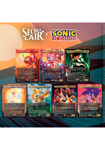 Magic: The Gathering - Secret Lair Drop Series - Secret Lair x Sonic: Friends & Foes