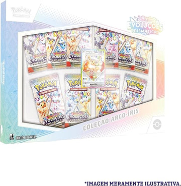 Pokémon TCG - Box Pokémon EV8.5 - Coleção Arco-íris