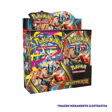 Pokémon - Box Display Mega Evolução