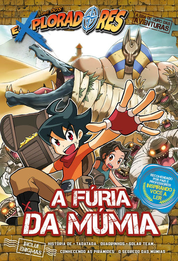 Clube dos eXploradores - A Fúria da Múmia - Vol.01