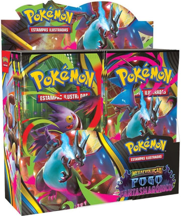 Pokémon - Box Display Fogo Fantasmagórico
