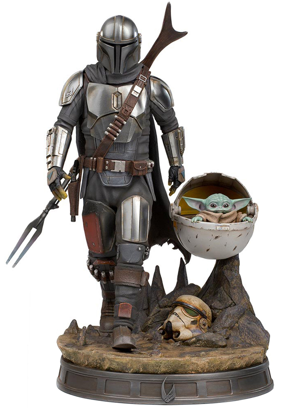 The Mandalorian and The Child - The Mandalorian - Legacy Replica 1/4 - Iron Studios