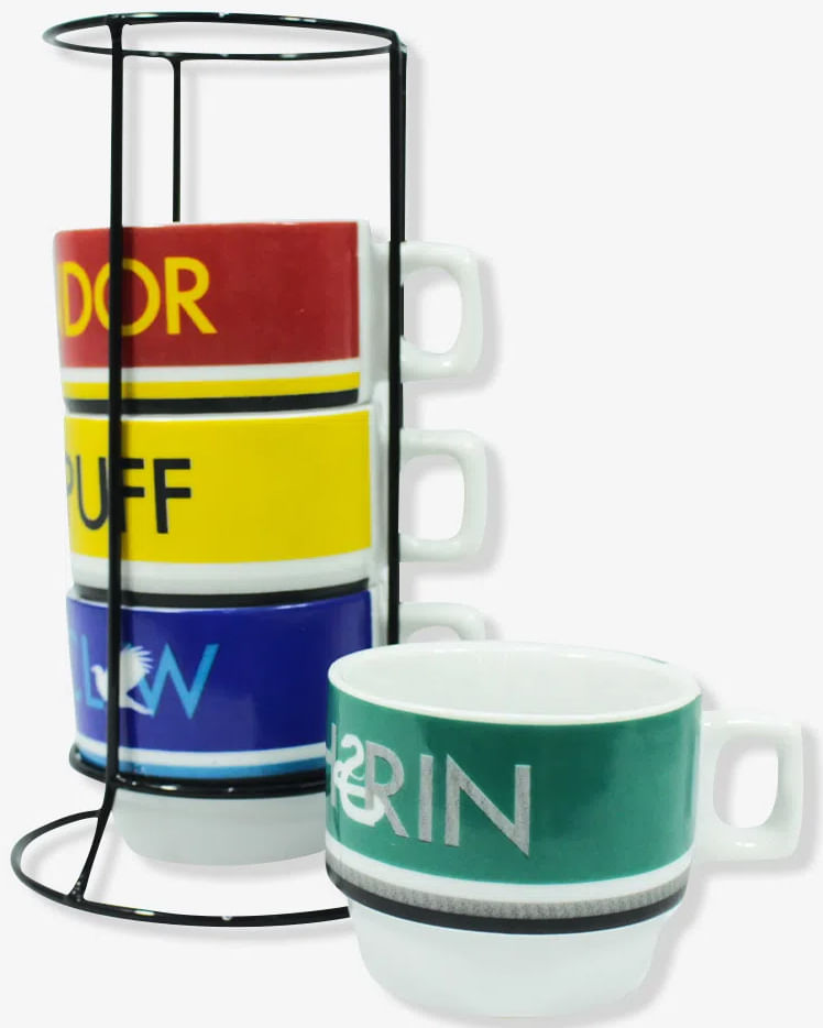 Torre de Xícaras - Casas Hogwarts - Harry Potter