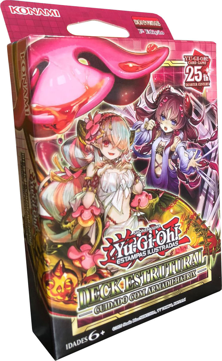 Yu Gi Oh - Estampas Ilustradas - Deck Estrutural - Cuidado com a Armadilhatrix